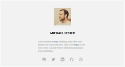 Desktop Screenshot of michaelfester.com